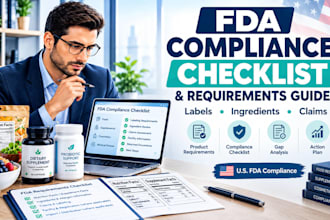 create a custom fda compliance checklist for your product