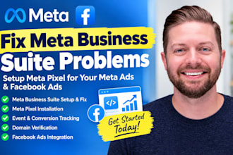 fix meta business suite problem, setup meta pixel for your meta ads facebook ads
