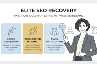 l fix 404 errors, crawl errors and google indexing issues