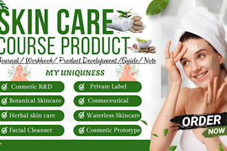 do skincare formulation course, cosmetic formulation haircare cosmetic chemist