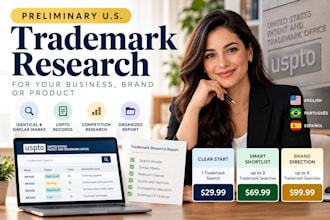 conduct a preliminary US trademark search