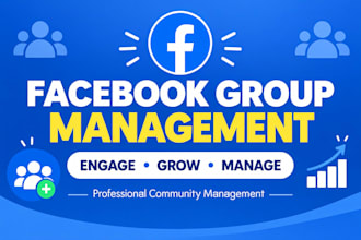 manage and grow your facebook group with engaging content