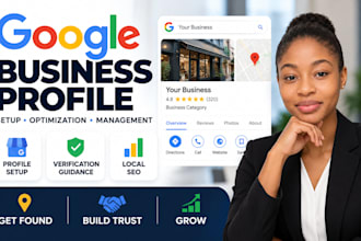 setup, optimize and manage your google business profile