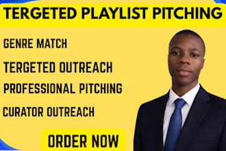 build a targeted spotify playlist pitching campaign for your release