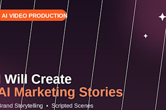 create cinematic ai 3d animation video for your brand or story