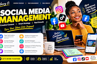 manage facebook monetization, tiktok, snapchat and instagram growth