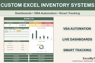 create a custom excel tracker