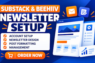 setup substack account design beehiiv substack newsletter manage substack posts