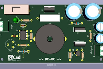 design automotive power pcb dc dc converter and power management circuit