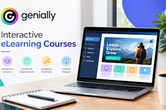 design genially interactive elearning courses and instructional design