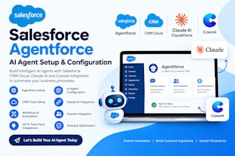 setup salesforce agentforce claudeforce ai agent cram cloud sales force cowork