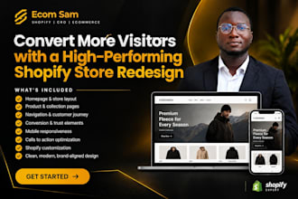 create a conversion focused shopify store redesign