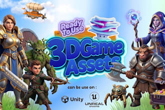 create 3d models for video games