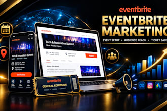 promote eventbrite event, event setup, ticket sales organic website promotion
