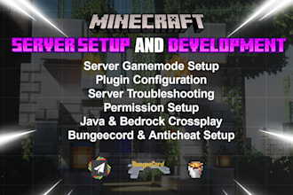 build a professional minecraft server with plugins