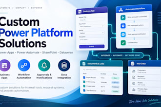 build power apps with power automate, and sharepoint
