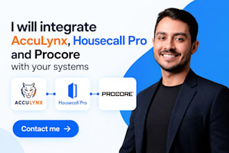 integrate acculynx housecall pro and procore with your systems