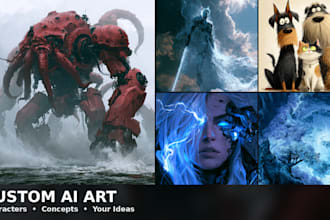 create ai art using your concept with midjourney ai