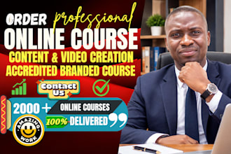 create online course content, onboarding safety and training presentation slides