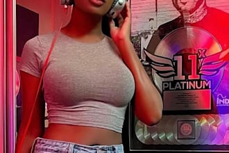 female rapper singer and songwriting for rap vocals lead vocals hook edm pop rnb