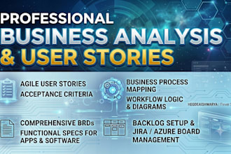 write detailed user stories acceptance criteria and brds for your app