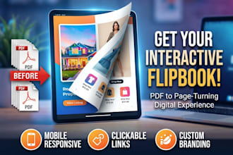 convert your PDF into an interactive digital flipbook and catalog
