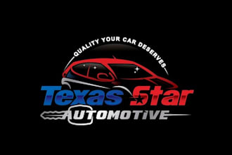 design powerful automotive appealing logo