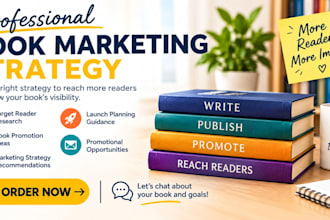 create a book marketing strategy