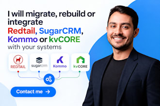 migrate rebuild or integrate redtail sugarcrm kommo or kvcore