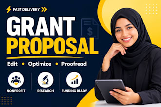 proofread, edit and format your grant proposal