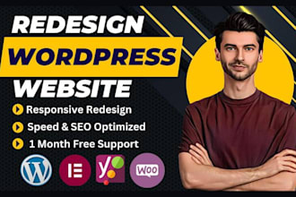 build website, redesign wordpress, duplicate website, wix to wordpress