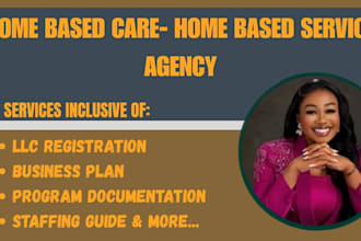set up home based service agency, home based care agency, llc