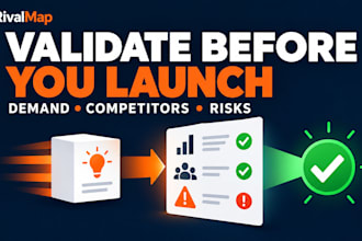 validate your product idea with market research before launch