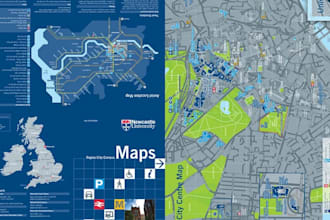 design custom 3d wayfinding map for events and exhibitions