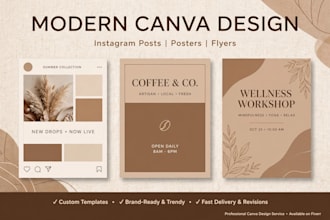 design aesthetic canva post