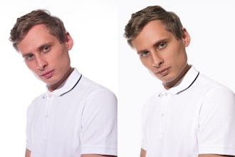 beauty retouching for portraits and fashion photos