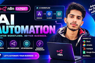 build n8n automation workflows and ai agents with claude and chatgpt