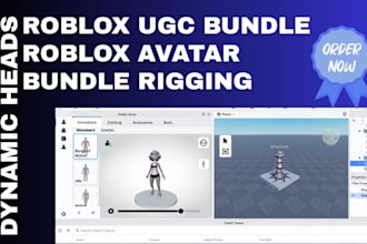 ugc bundle, roblox item, bundle rigging, roblox ugc bundle, roblox avatar