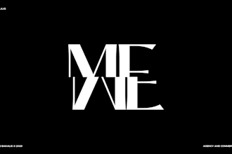 make the most bold and minimal logo