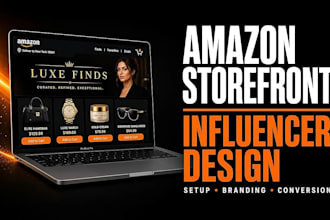 design your amazon storefront as an amazon influencer