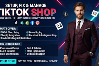 setup USA tiktok shop, tiktok shop manager, USA tiktok shop dropshipping