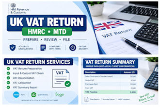 prepare and file your UK vat return to hmrc