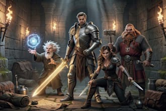 do dnd character and dnd party character