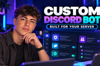 develop a professional custom discord bot