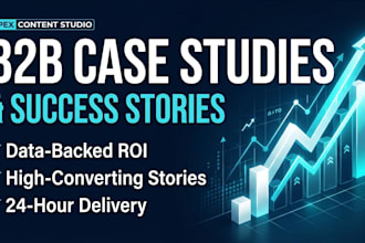 write high converting b2b saas case studies