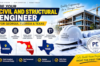 be your civil and structural engineer for georgia, florida texas