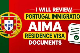 review portugal immigration aima residence visa documents