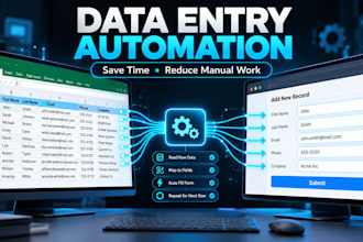 automate data entry and spreadsheet tasks with custom automation