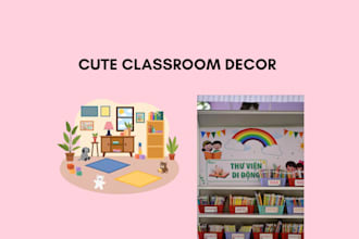 design aesthetic classroom posters for preschool