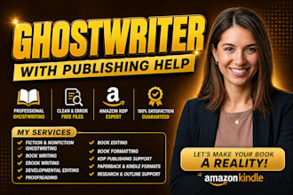 be your book ghostwriter, ebook ghostwriter ebook writer